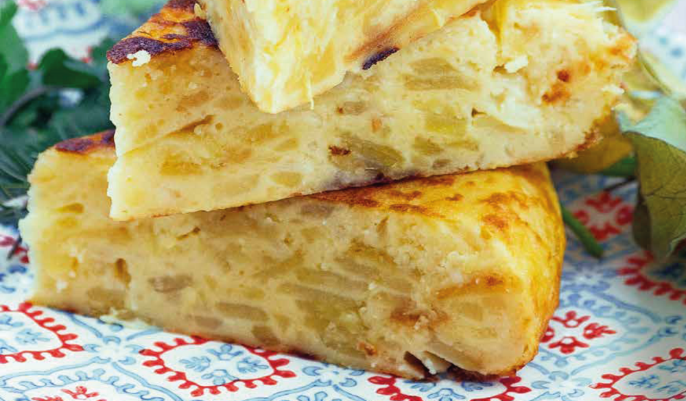 veganes Kartoffel-Omelett